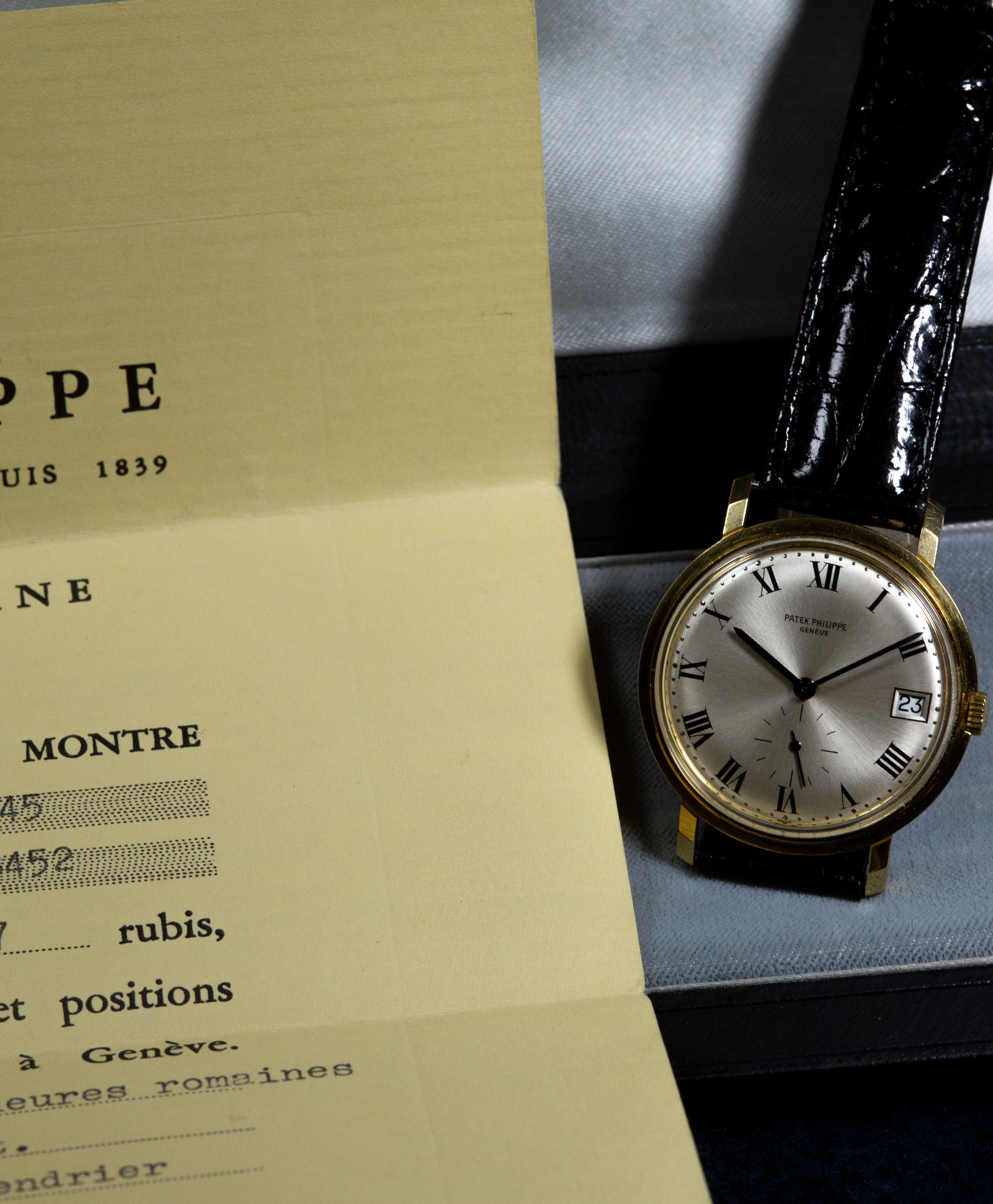 Patek Philippe 3445 Calatrava Full Set ❌SOLD❌