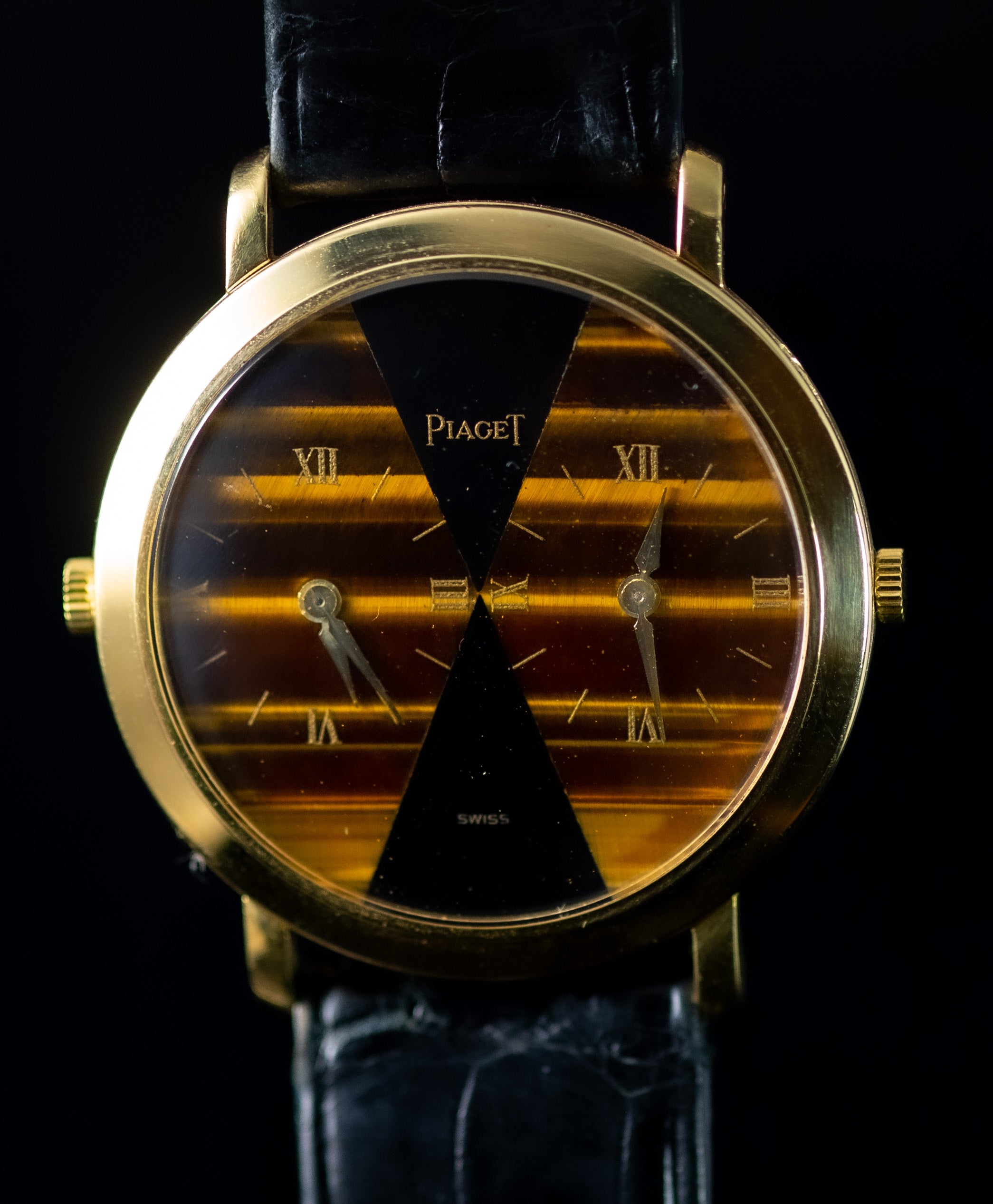 Piaget Dual Time Tiger Eye/Onyx ❌SOLD❌