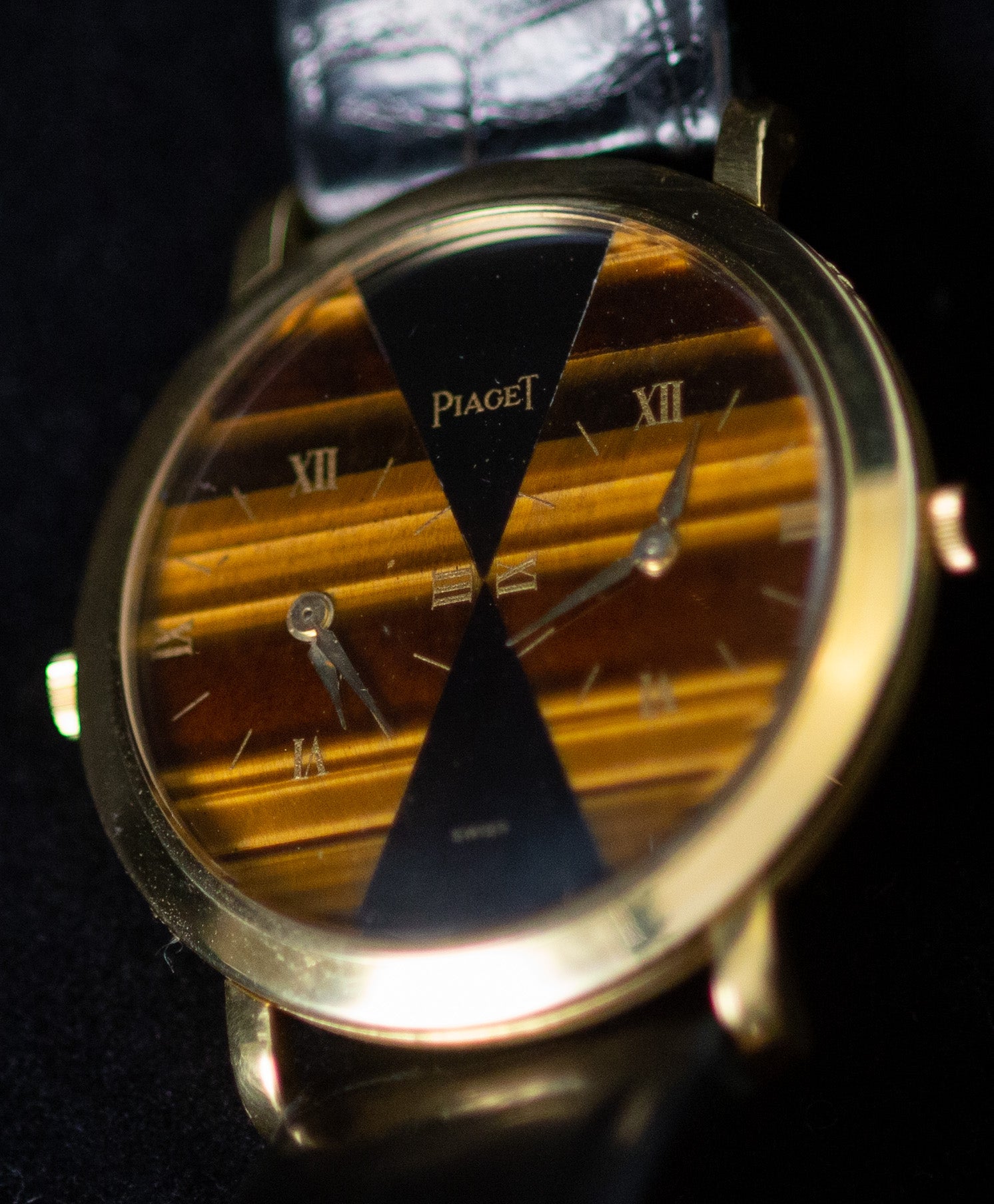 Piaget Dual Time Tiger Eye/Onyx ❌SOLD❌
