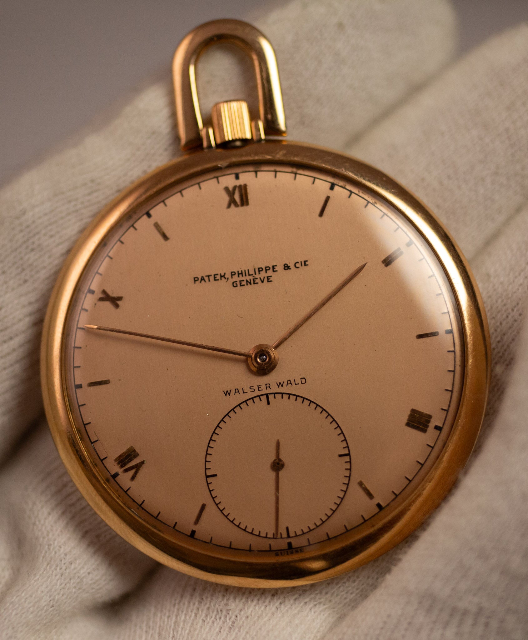 Patek Philippe Pink on Pink Pocket Watch