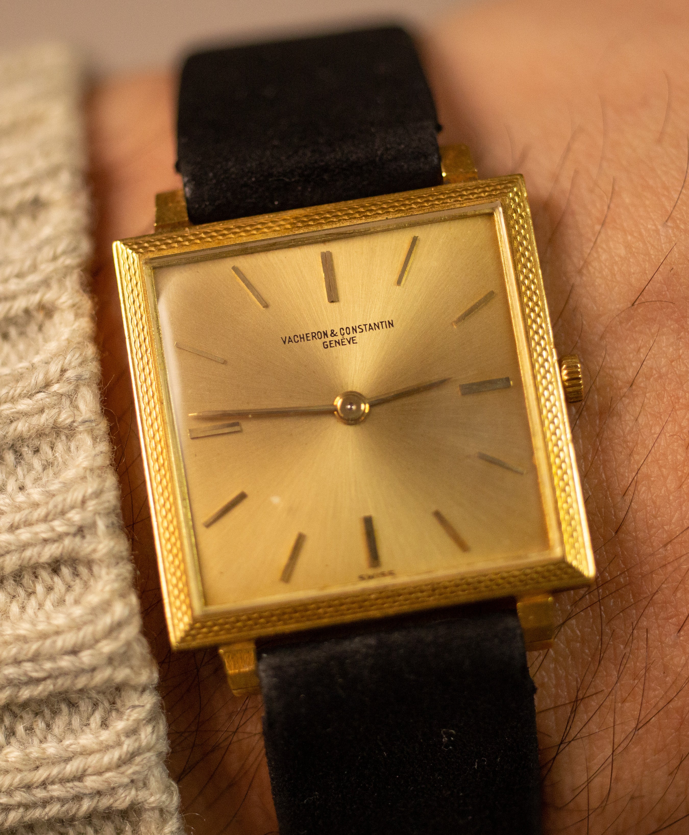 Vacheron Constantin 18k Square Watch