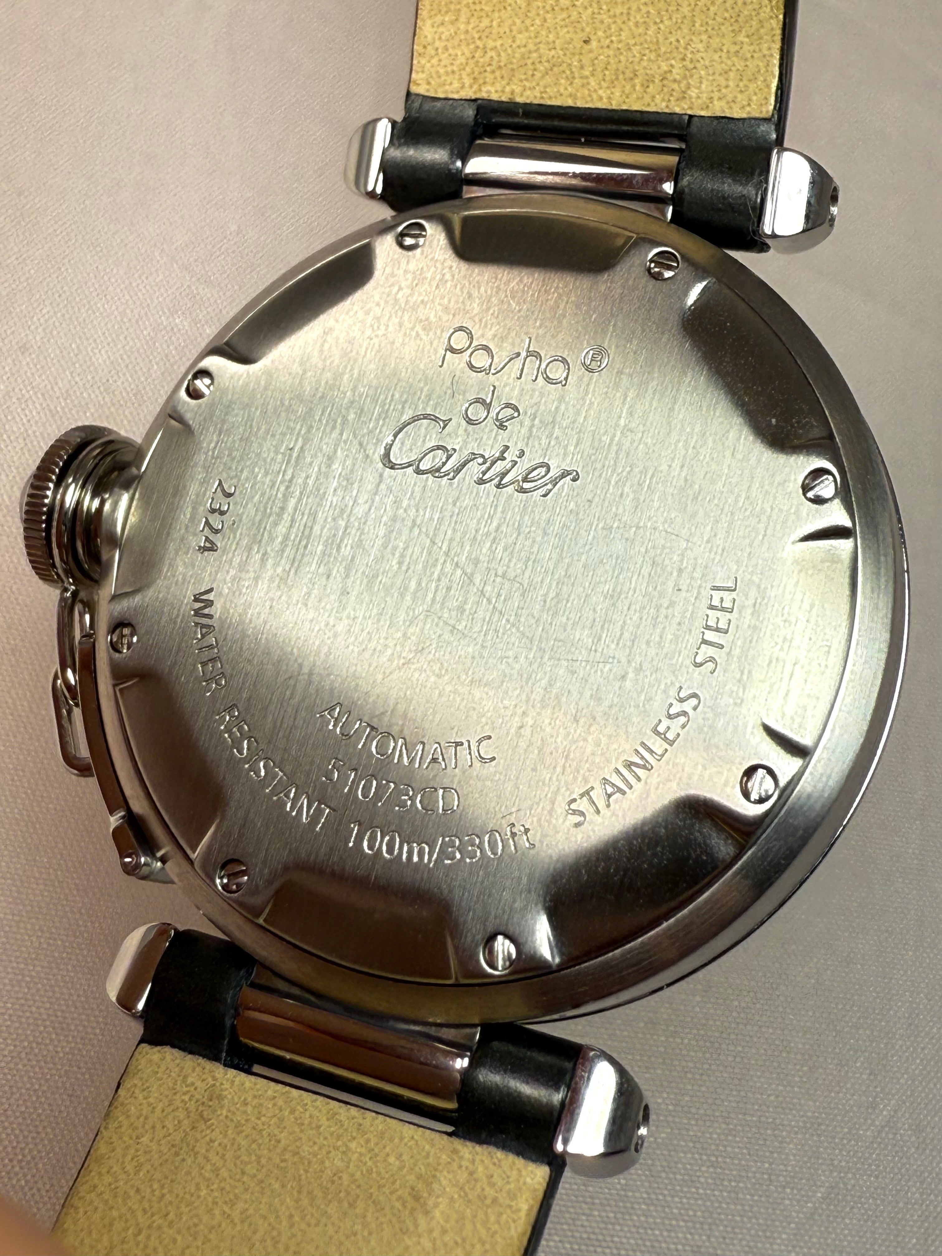 Cartier Pasha Mother of Pearl Dial