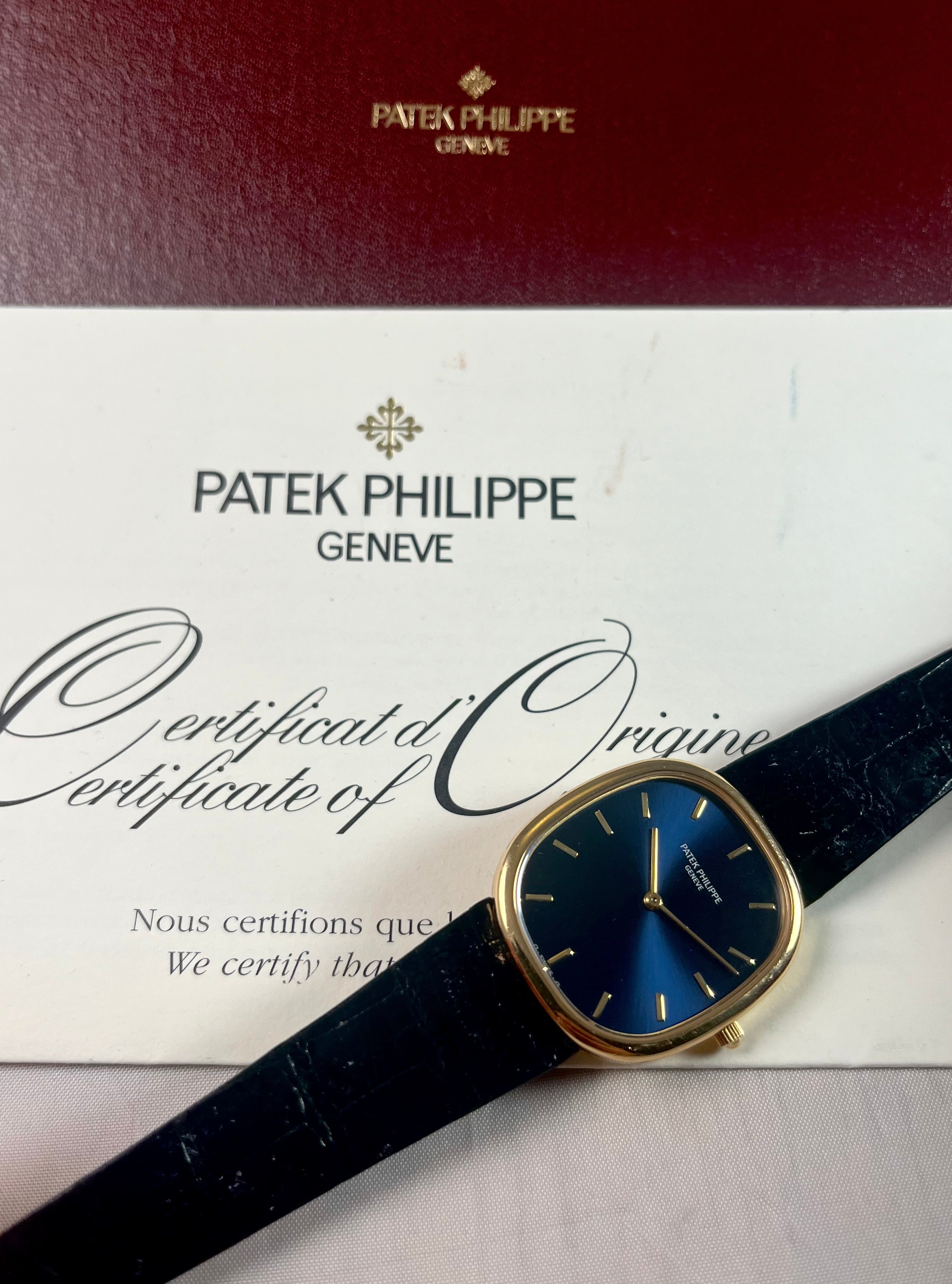 Patek Philippe 3738/100 Ellipse Full Set